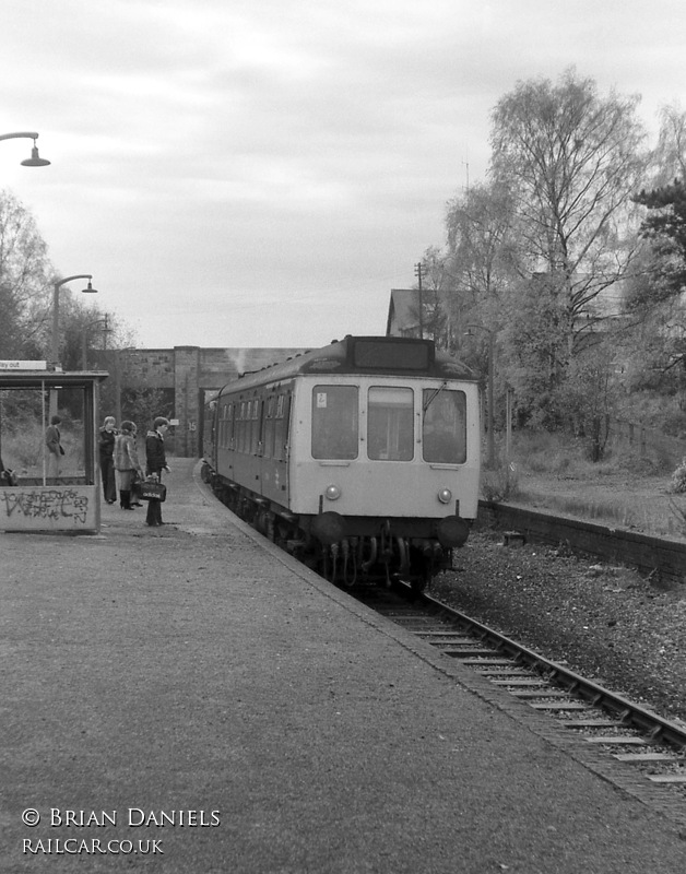 Class 108 DMU at Wrexham