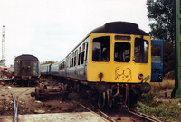 Class 110 DMU at Snailwell