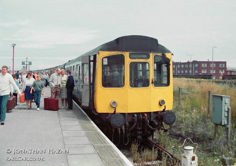 Class 110 DMU at Blackpool North