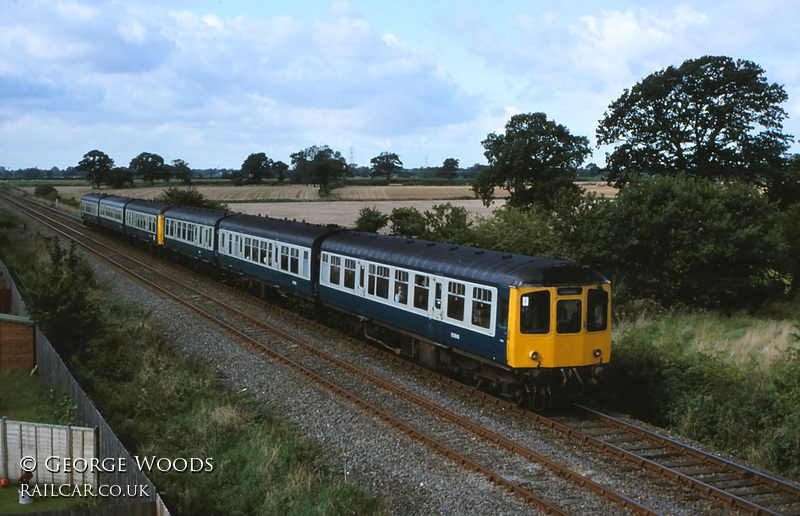 Class 110 DMU at Strensall