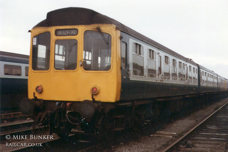 Class 110 DMU at Neville Hill depot