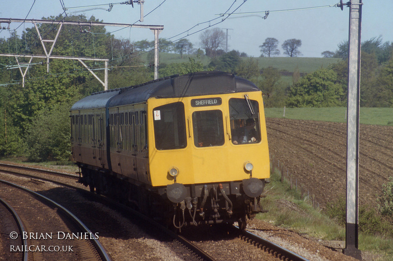 Class 110 DMU at Wadsley Bridge