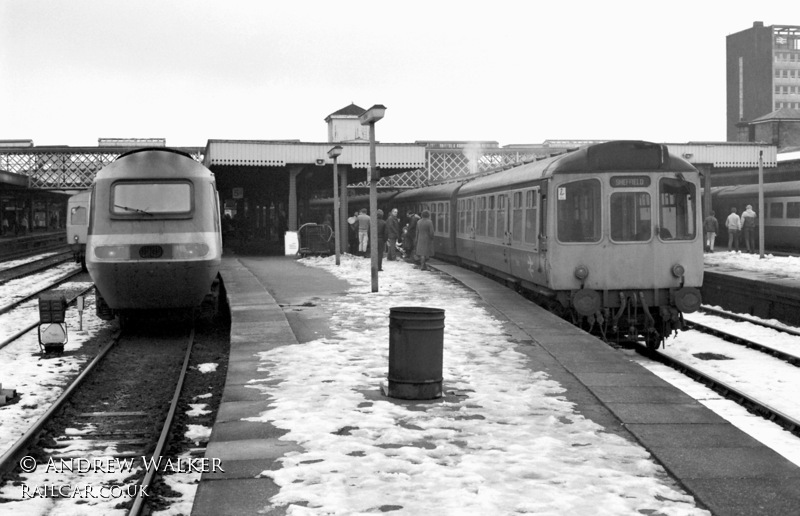 Class 110 DMU at Sheffield