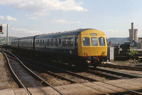 Class 111 DMU at Huddersfield