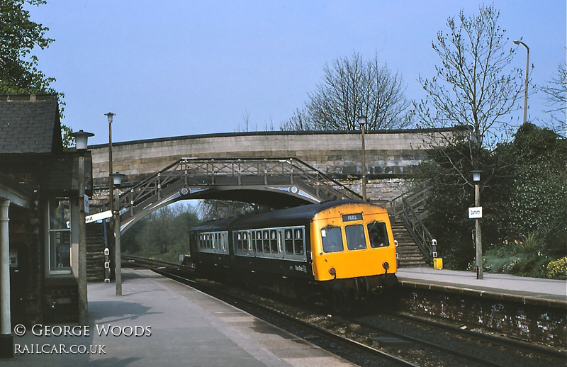 Class 111 DMU at Garforth