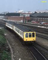 Class 114 DMU at Doncaster
