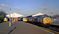 Class 114 DMU at Stourbridge Junction