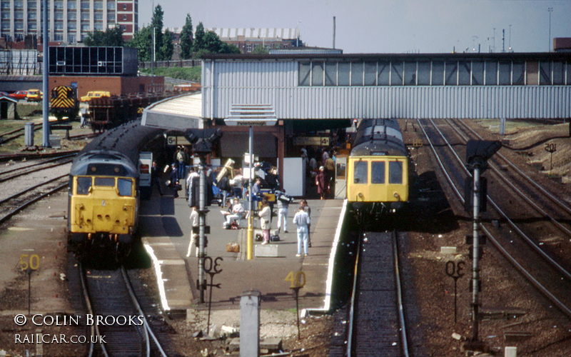 Class 114 DMU at Peterborough