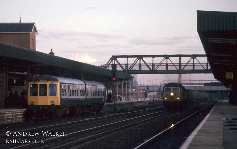 Class 114 DMU at Doncaster