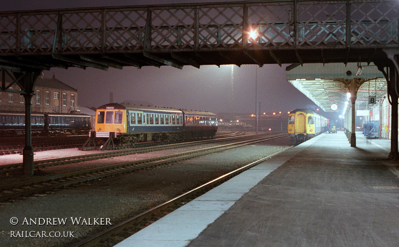 Class 114 DMU at Doncaster