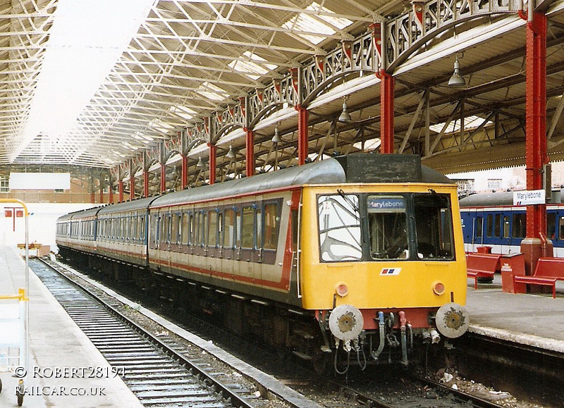 Class 115 DMU at Marylebone