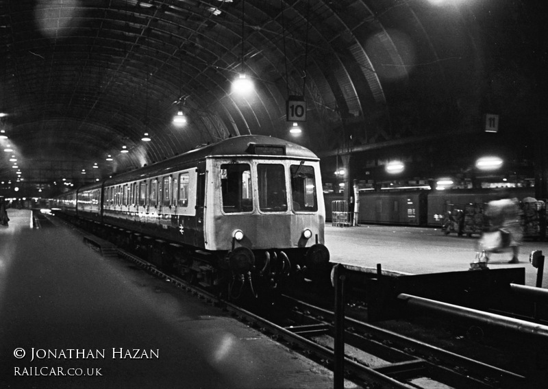 Class 116 DMU at London Paddington