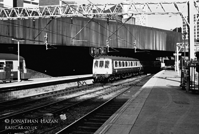 Class 116 DMU at Birmingham New Street