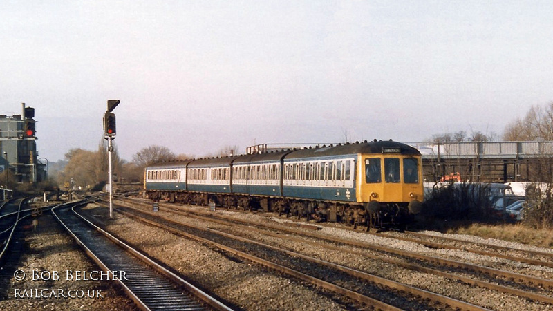 Class 116 DMU at Leamington Spa