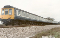 Class 117 DMU at Twyford