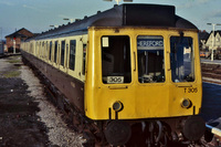 Class 117 DMU at Hereford