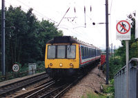 Class 117 DMU at South Tottenham