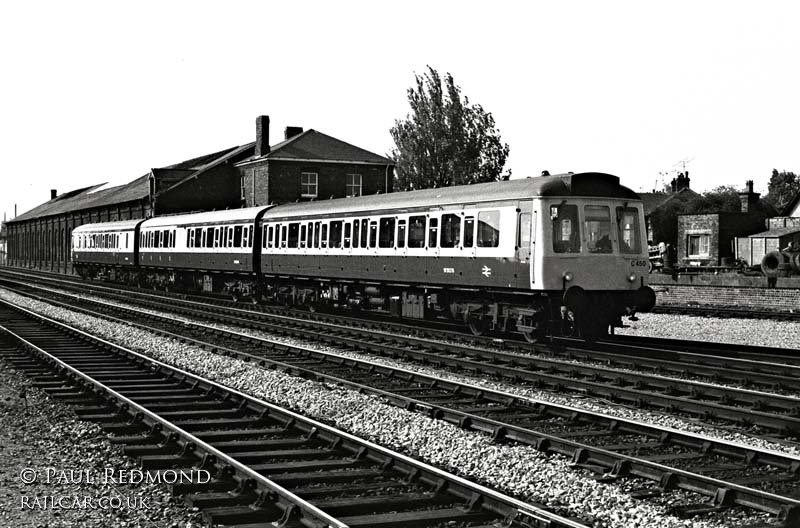 Class 117 DMU at Hereford (Barrs Court)