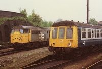 Class 119 DMU at Leicester