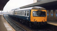 Class 120 DMU at Haymarket