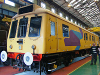Class 121 DMU at Crewe Works