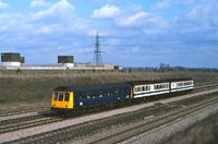Class 121 DMU at Iver