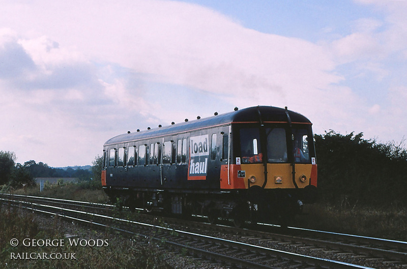 Class 122 DMU at Gascoigne Wood