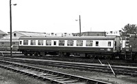 Class 126 DMU at Ayr depot