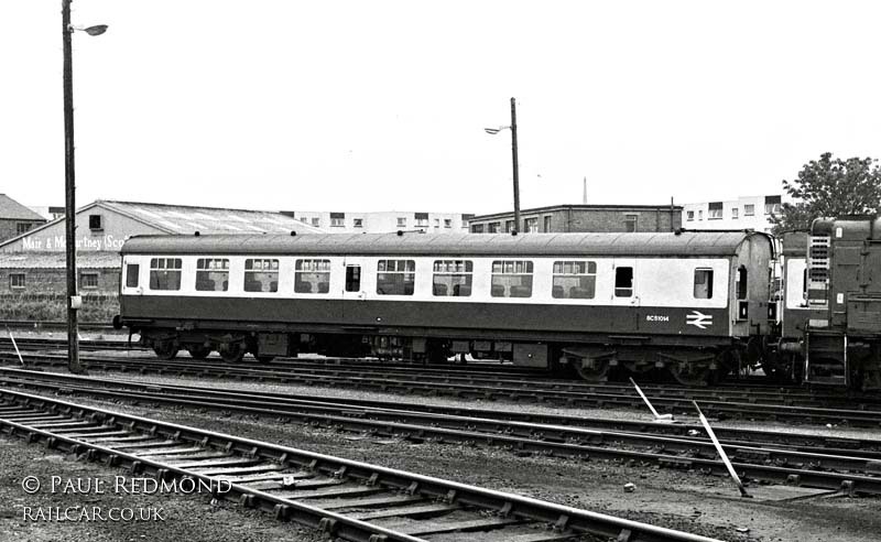 Class 126 DMU at Ayr depot