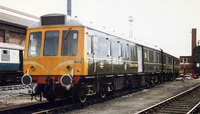 Class 127 DMU at Chester depot
