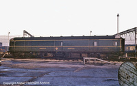 Class 128 DMU at Soho depot