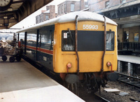 Class 128 DMU at Derby