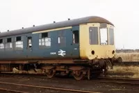 Class 100 DMU at March depot