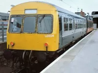 Class 101 DMU at Doncaster