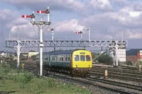 Class 101 DMU at Mile Platting