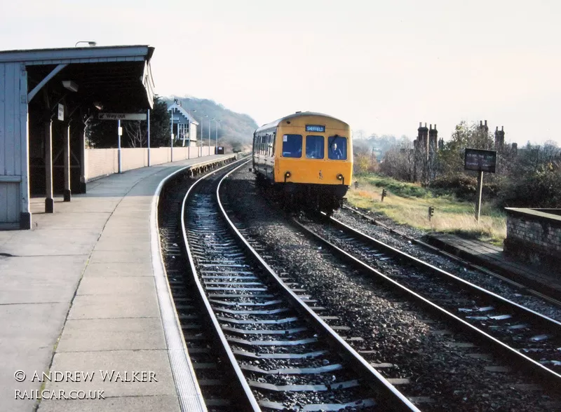 Class 101 DMU at Gainsborough Lea Road