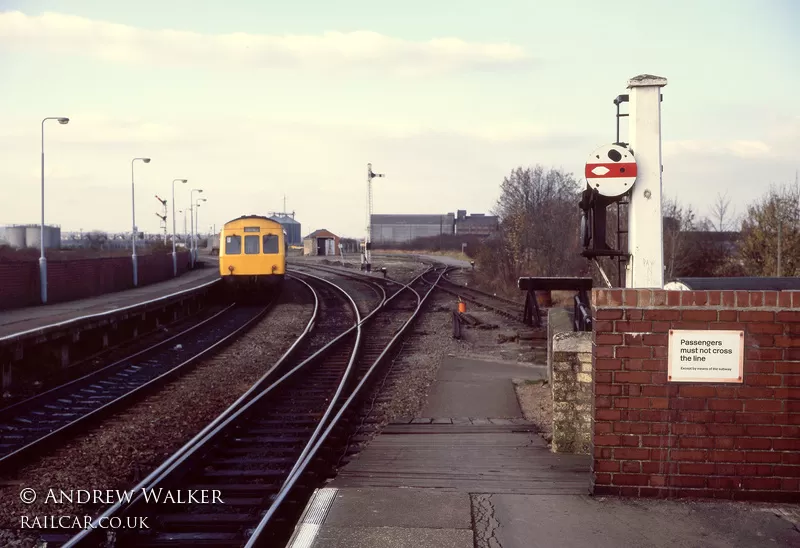 Class 101 DMU at Gainsborough Lea Road