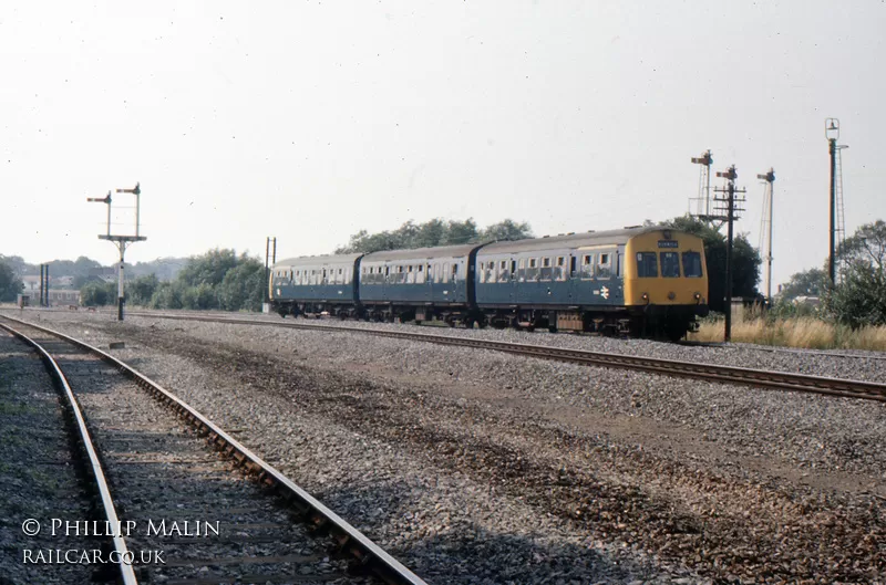 Class 101 DMU at Syston South Junction