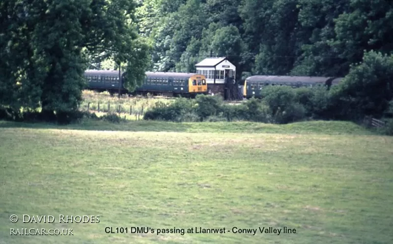 Class 101 DMU at Llanrwst