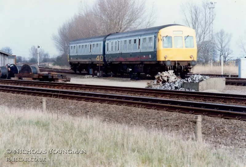 Class 101 DMU at Ely North Junction