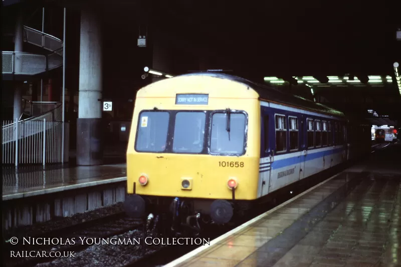 Class 101 DMU at Manchester Victoria