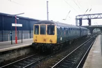 Class 104 DMU at Bedford