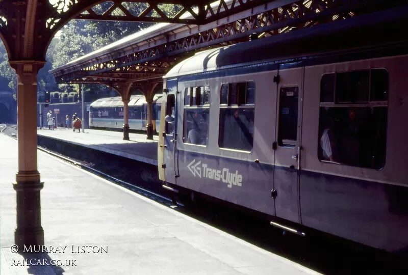 Class 107 DMU at Edinburgh Waverley