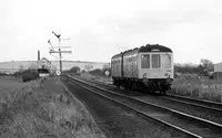 Class 108 DMU at Bottesford West Junction