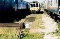 Class 108 DMU at Rotherham