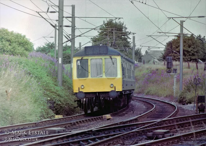 Class 108 DMU at Lowton Junction Parkside