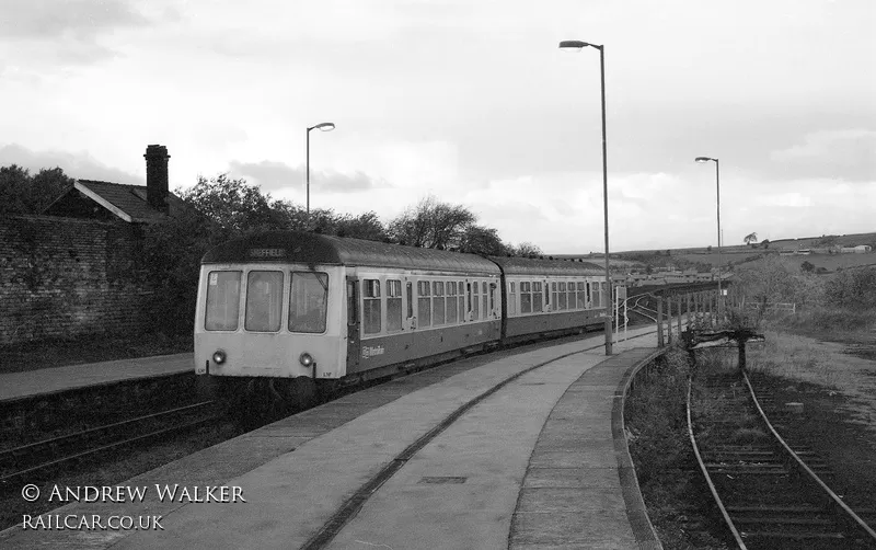 Class 108 DMU at Penistone