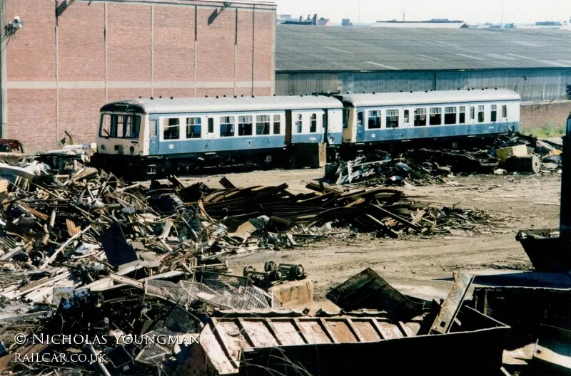 Class 108 DMU at Rotherham