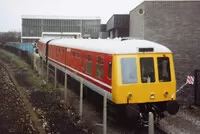 Class 114 DMU at Derby RTC