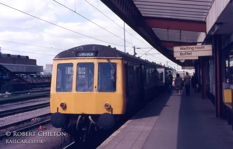 Class 114 DMU at Peterborough